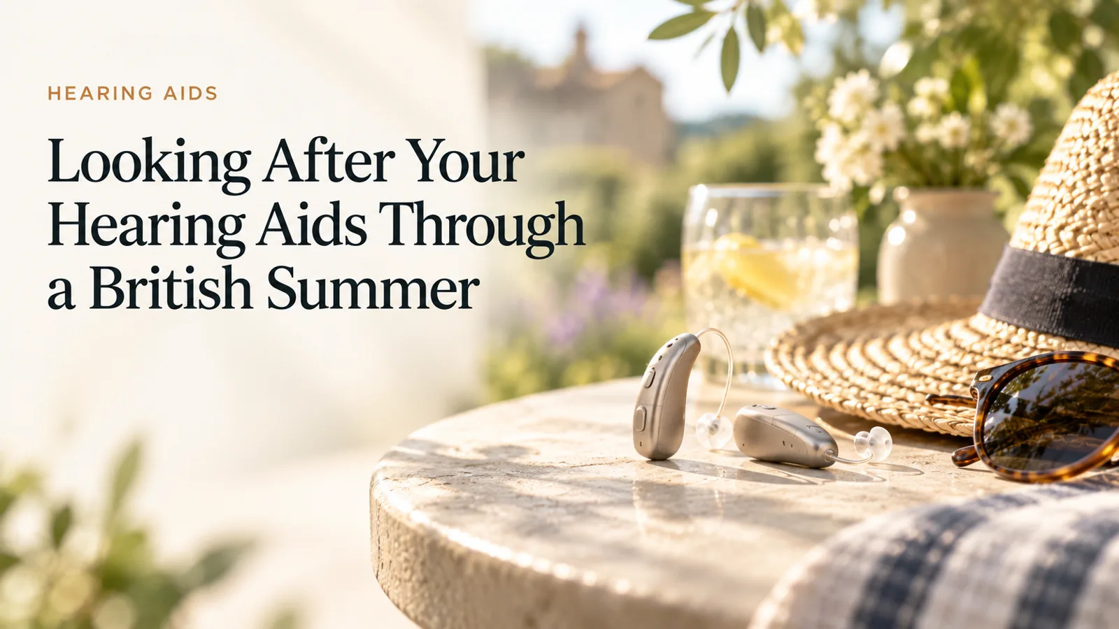 Looking After Your Hearing Aids Through a British Summer