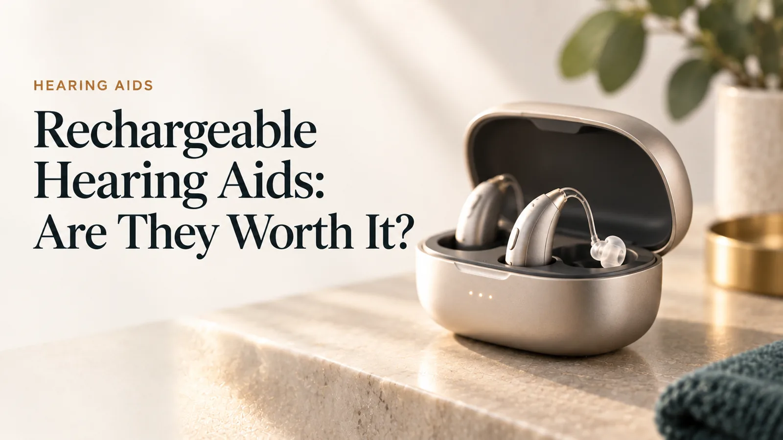 Rechargeable Hearing Aids: Are They Worth It?