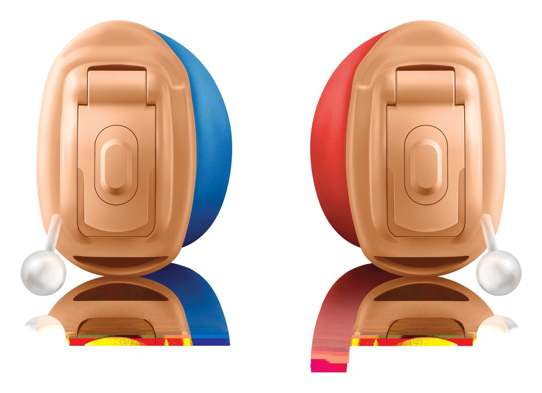 Unitron Insera 10 NW O custom in-the-ear hearing aids in Beige