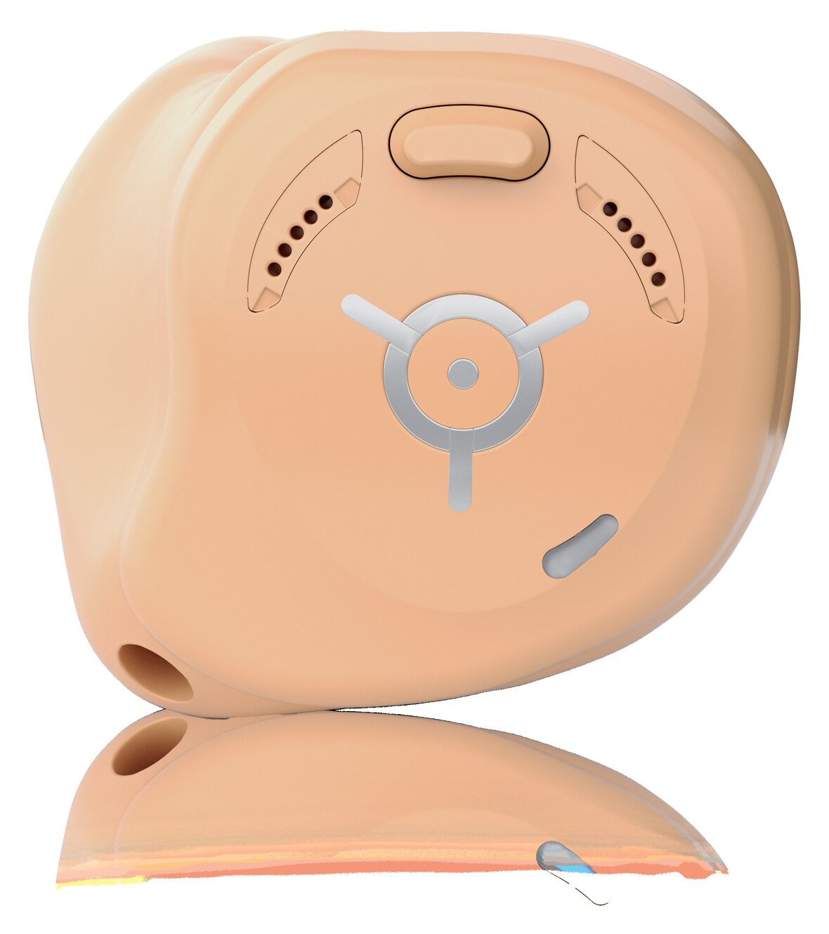 Unitron Insera S-R custom rechargeable in-the-ear hearing aid in Beige